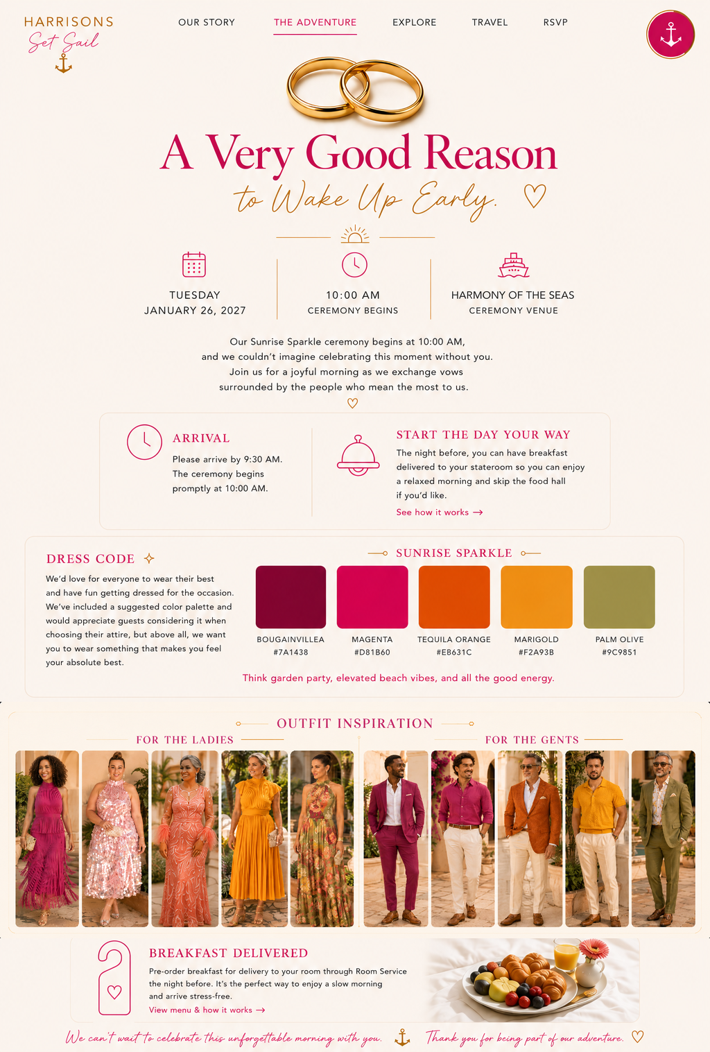 Wedding Day approved design